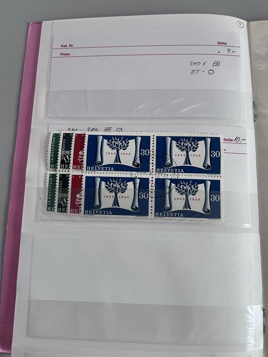 Tutti i francobolli: Briefmarken Auswahlheft Diverses – Usato da Römerswil LU venduto da manuscha_ 3