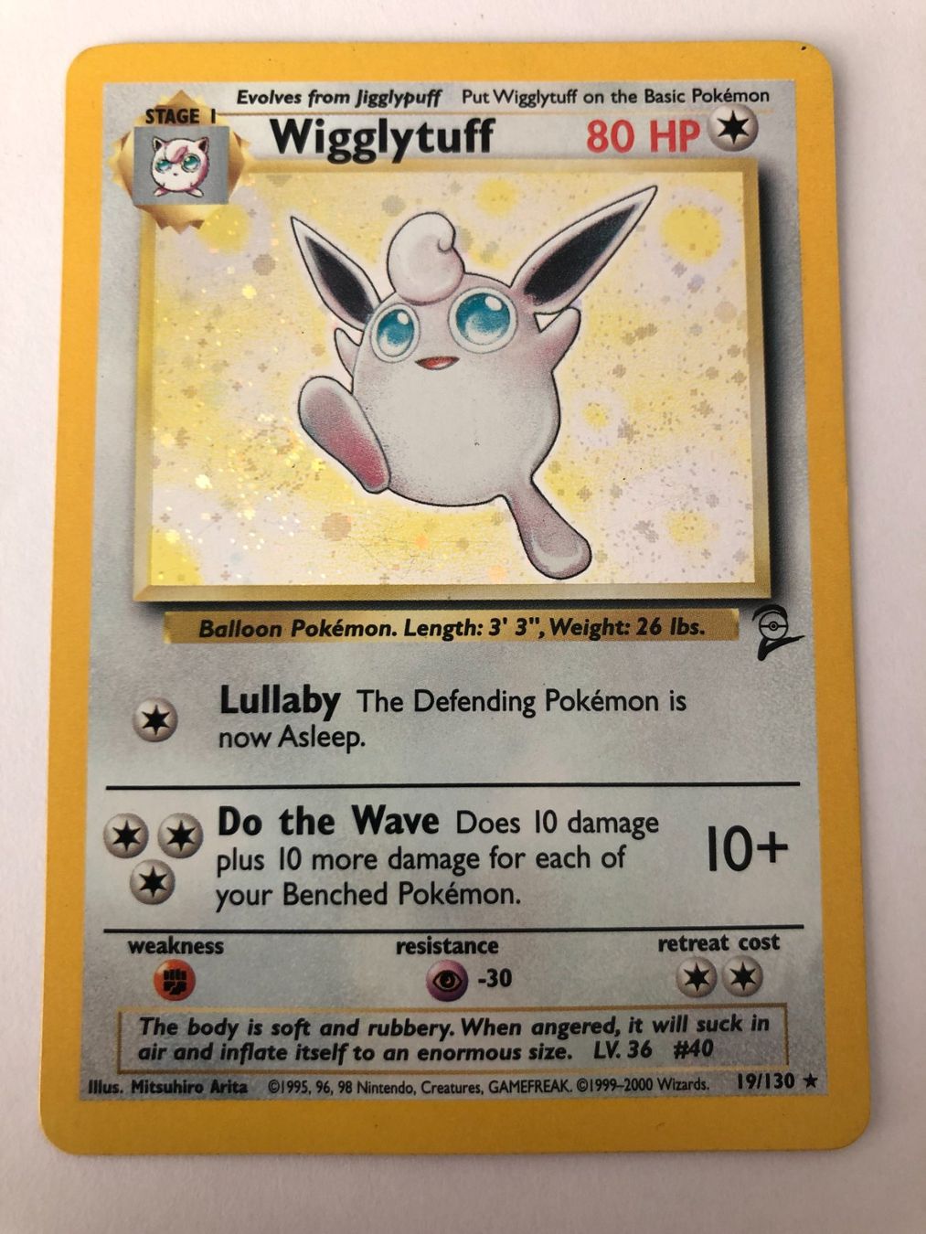 Pokémon Carte collezionabili: Wigglytuff - Holo - Base Set 2 - Pokemon – Usato da Nussbaumen AG venduto da Bika-Shop