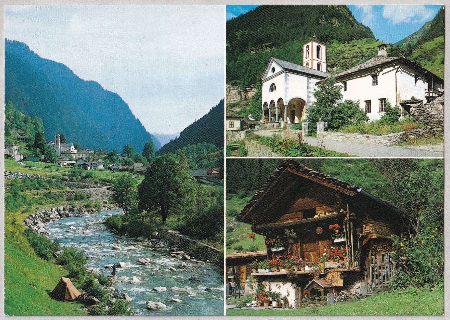 Cartoline postali: Rossa (GR), Val Calanca – Nuovo (secondo la descrizione) da Castione venduto da Rx-stamps