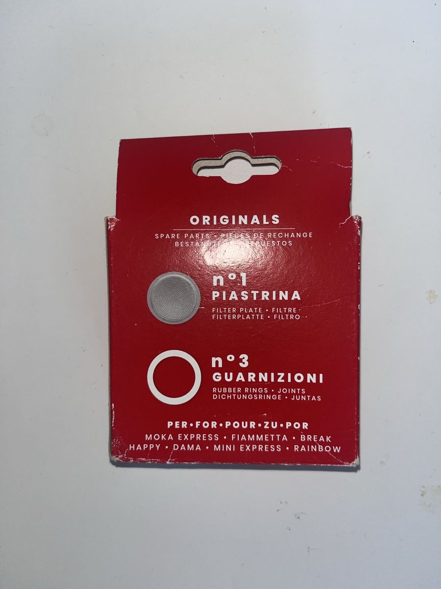 Bialetti Sanitär: Bialetti: Dichtungsringe und Filterplatte – Neu und originalverpackt aus Bern von ewa_8csp 2