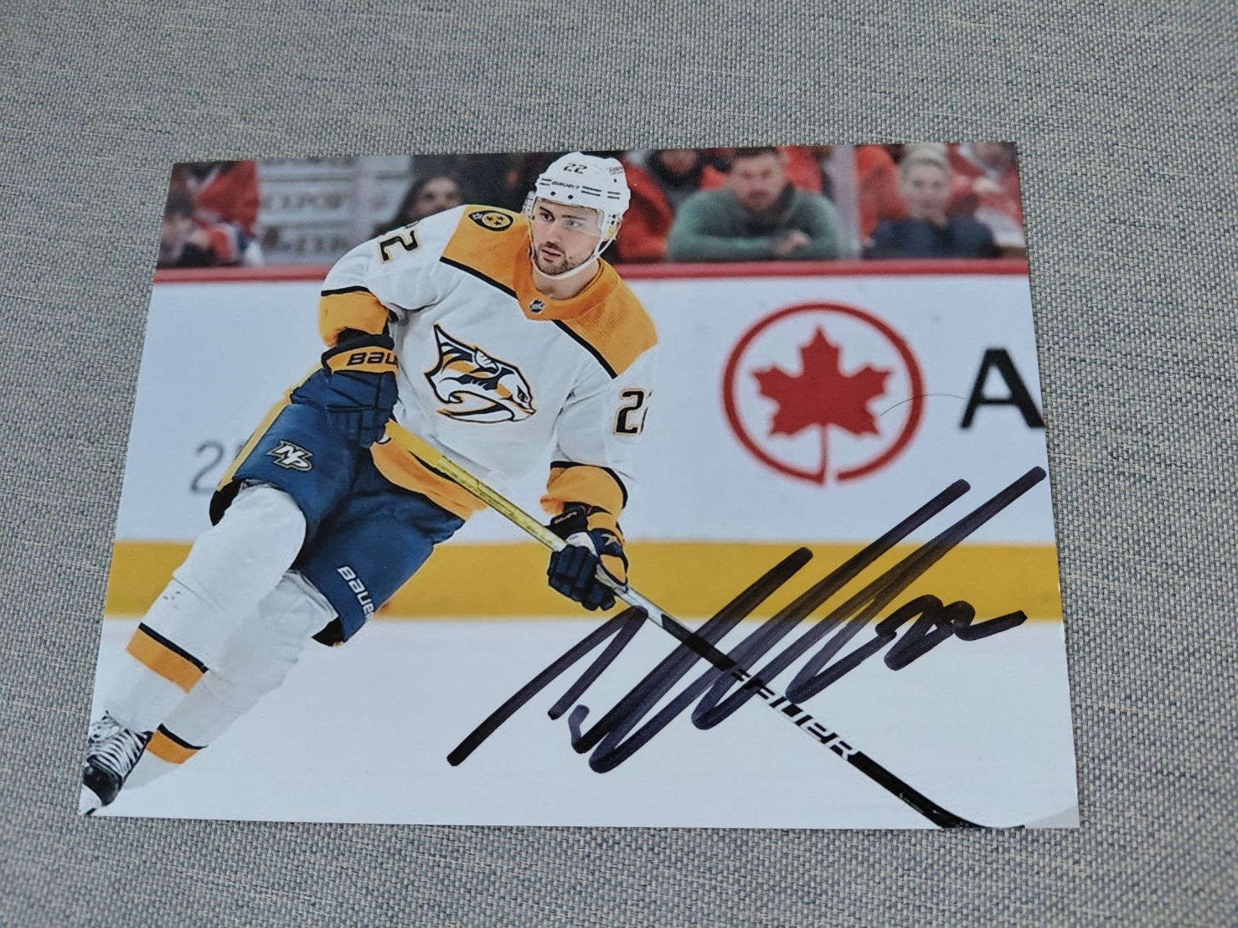 Autografi: Autogramm Nino Niederreiter – Usato da Schmerikon venduto da Olympia04