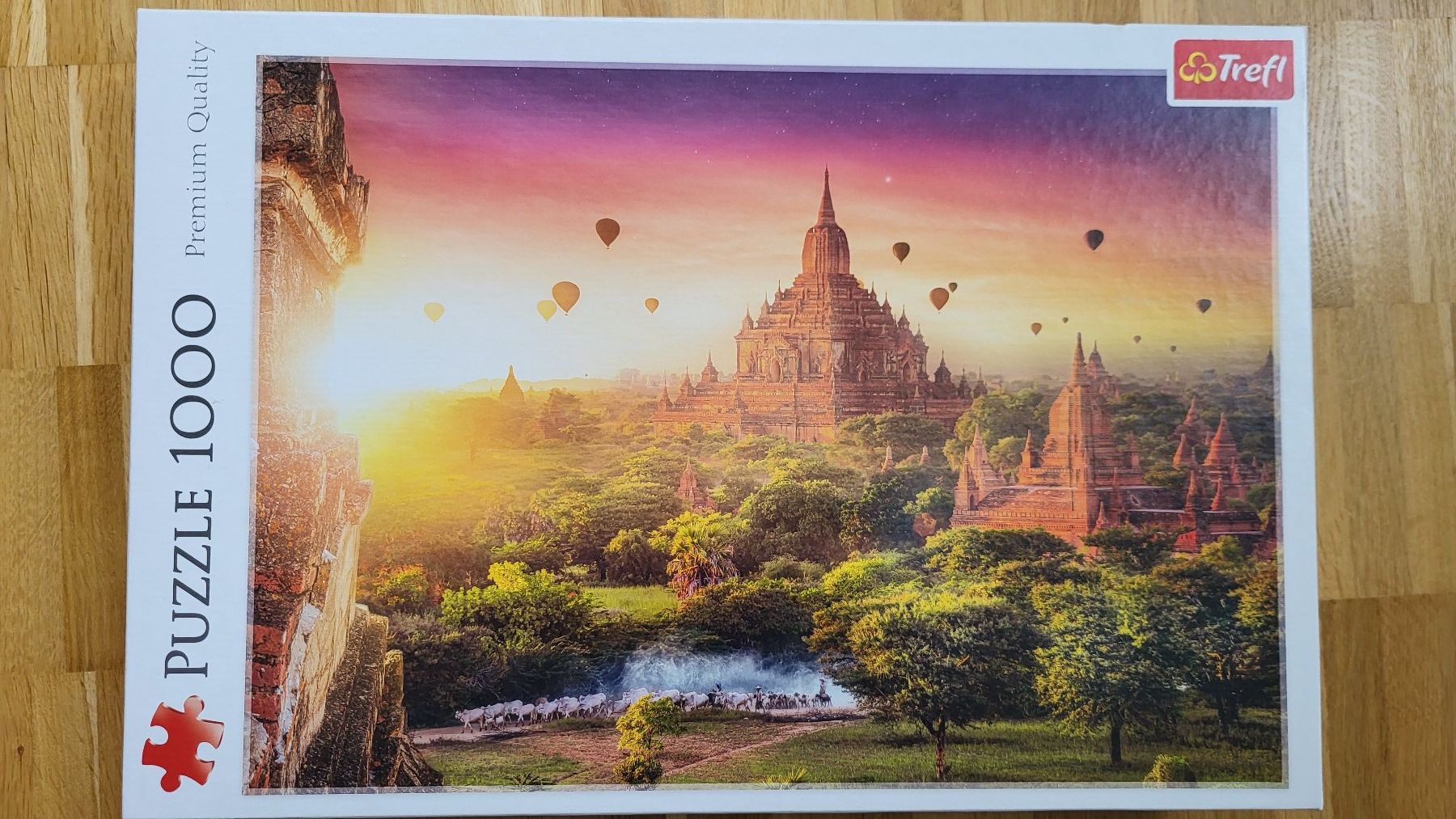 Puzzle: Trefl Puzzle 1000 Teile - Landschaft mit Ballone – Usato da Ipsach venduto da kgr_x77q