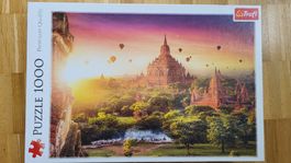 Trefl Puzzle 1000 Teile - Landschaft mit Ballone