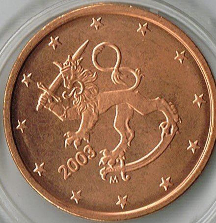 Tutti le monete: 2003_Finnland_2 Euro Cent_Probemünze – Nuovo (secondo la descrizione) da Hombrechtikon venduto da Fraese01 1