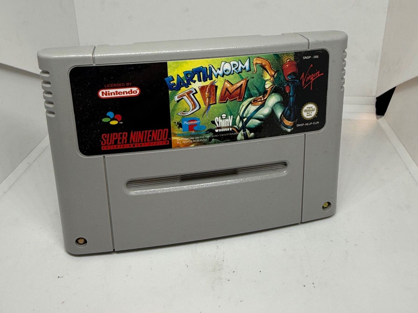 Nintendo Spiele: Earthworm Jim SNES – Gebraucht aus Dietlikon von NESFEVER