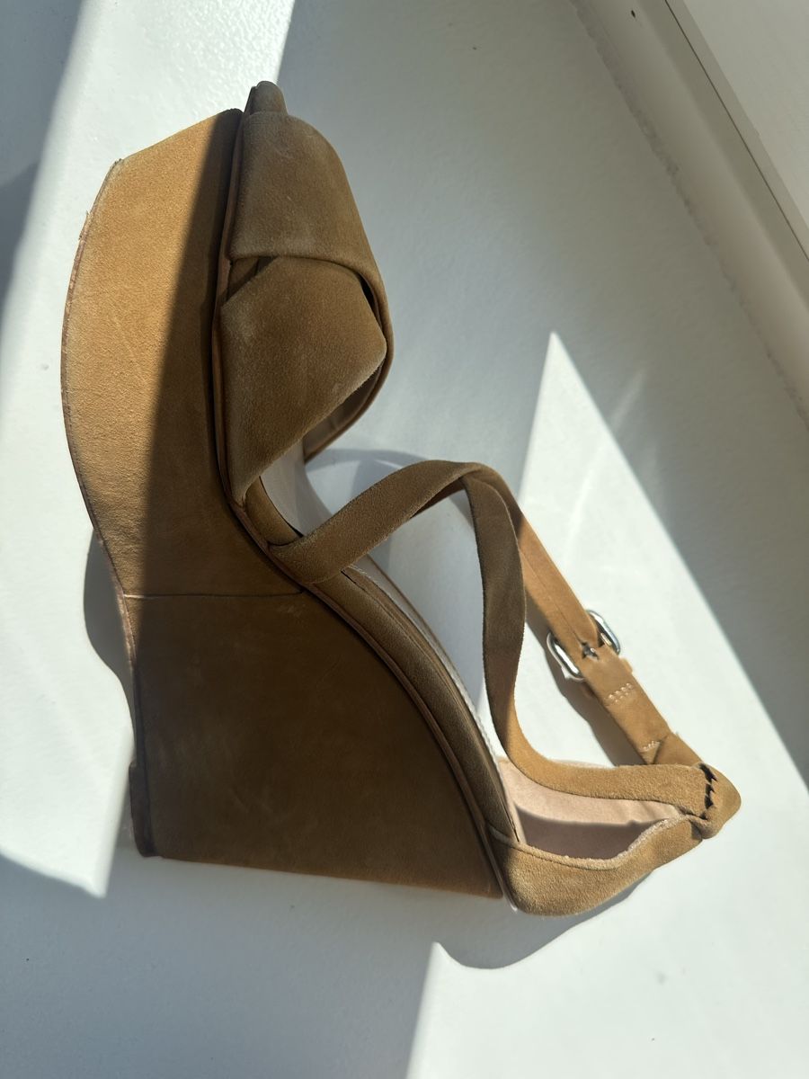 Zara Scarpe da donna: ZARA brown suede platform heels size 39 – Usato da Uster venduto da Monika_OB 9