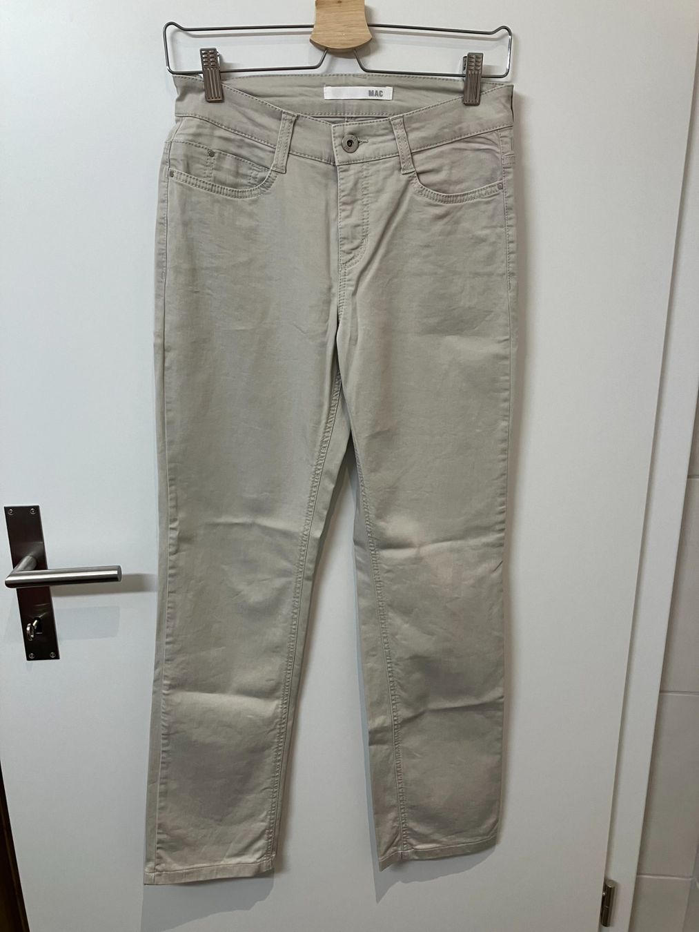 Pantaloni: Hose creme MAC (Grösse 34 / XS) – Usato da Spiez venduto da JaS