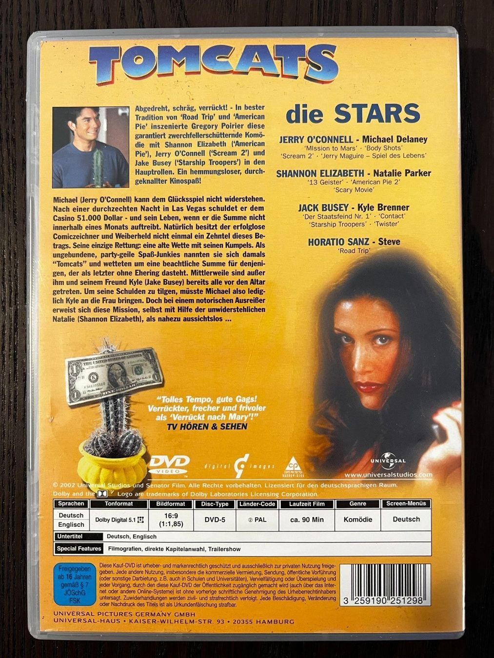 Tutti i DVDs: Tomcats – Usato da Zürich venduto da FilmFreunde 1
