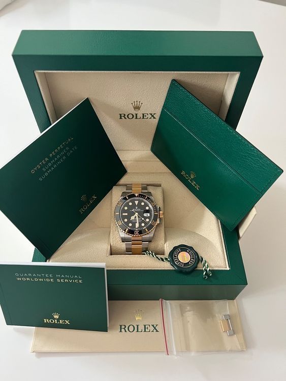 rolex submariner date bicolor Kaufen auf Ricardo