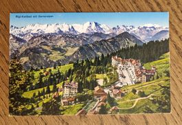 Rigi-Kaltbad mit Berner Alpen
