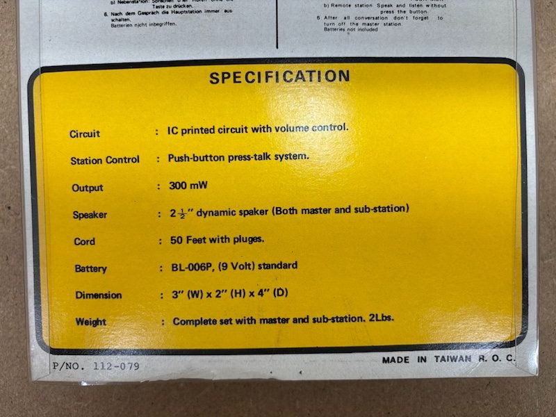 Composants électroniques: IC Intercom Sprechanlage – Neuf avec emballage d'origine à Büsserach par ModellbahnDepot 2