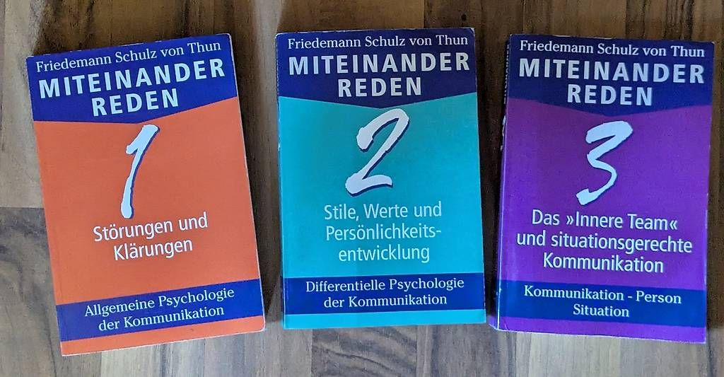 Bücher: Miteinander Reden Schulz von Thun – Gebraucht aus Rüeterswil von Ostara90