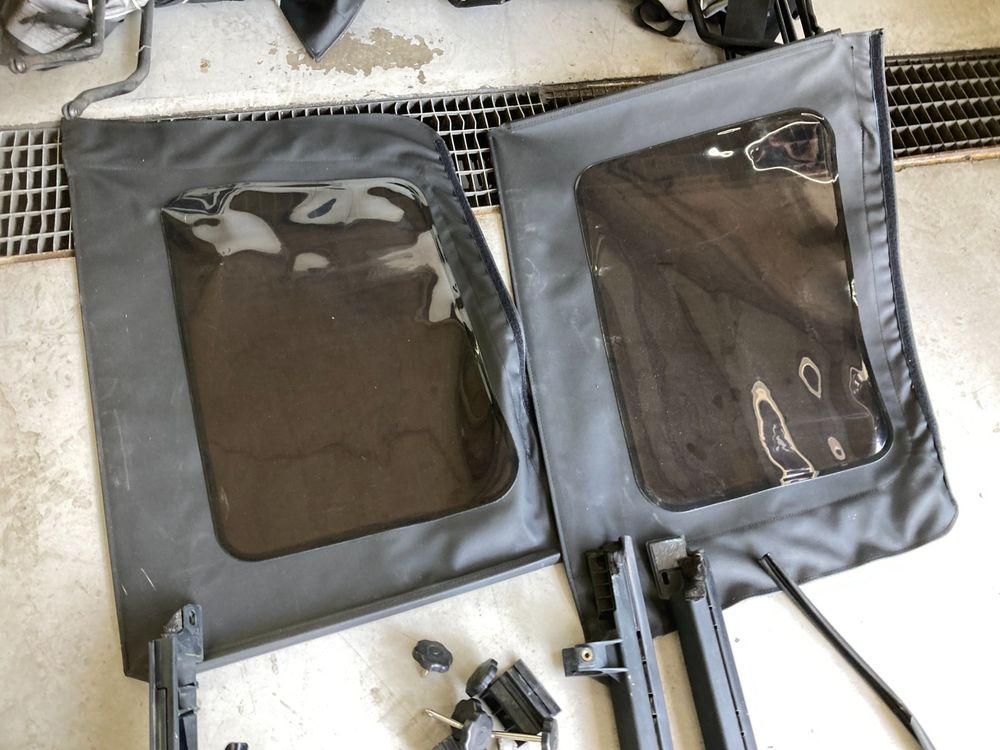 Jeep Wrangler Softtop Sommer Verdeck Occasion LangerRadstand (Gebraucht ...