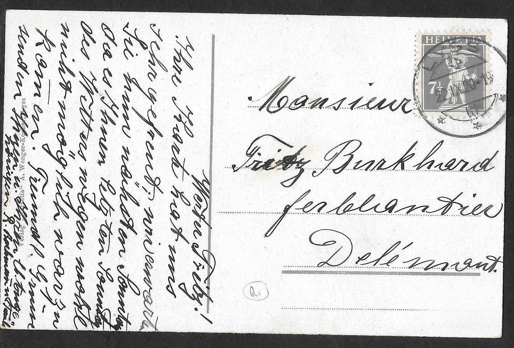 Cartes postales: Lyss Hotel zum Kreuz – D'occasion à Olten par clotaldi 1