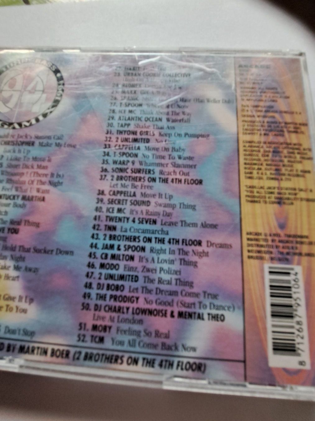 CD: Cd Turn Bass Megamix 94 – Usato da Pully venduto da bro_n52j 2