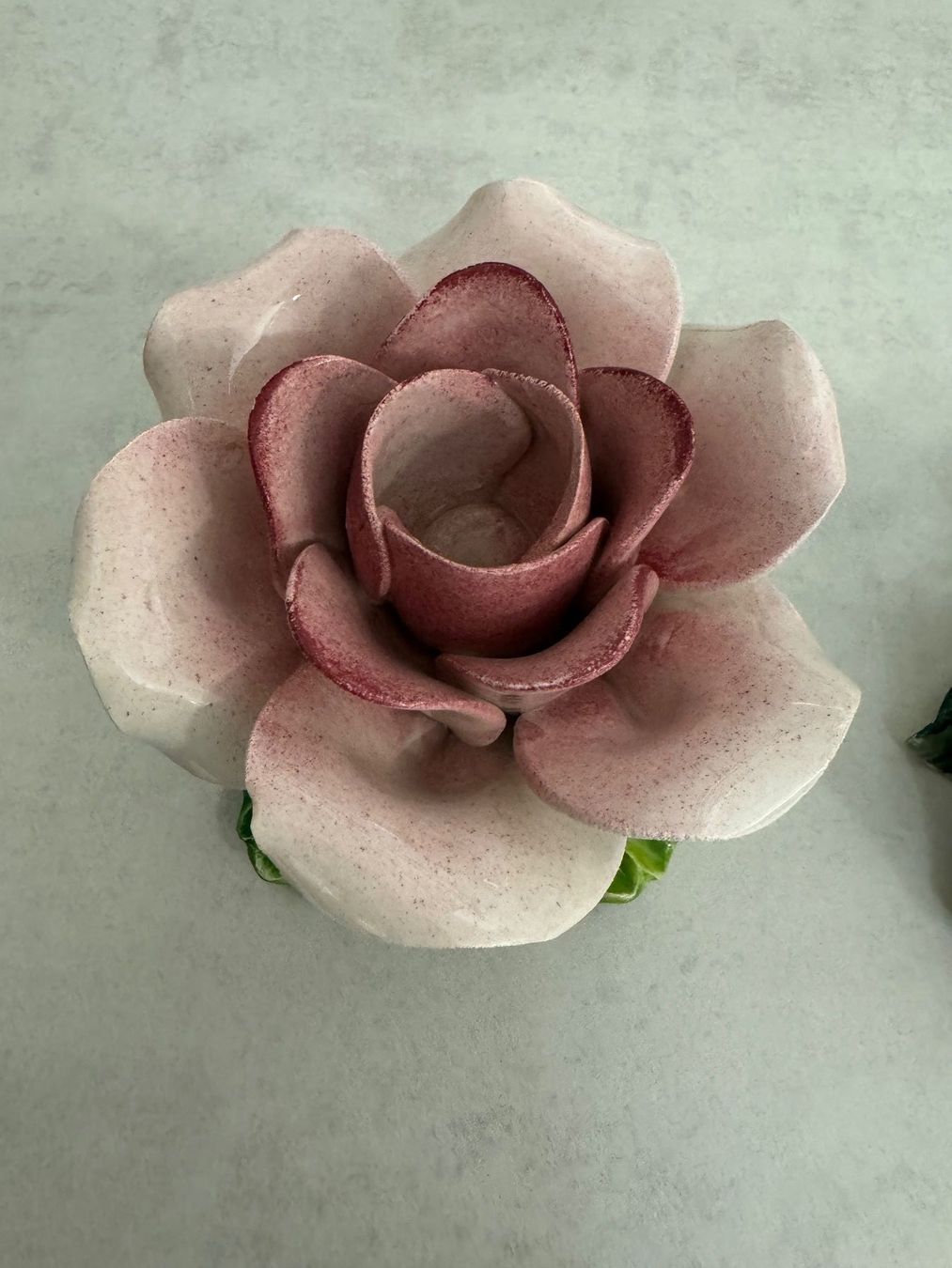 Portacandele: 4 Vintage Keramik Rosen – Usato da Geroldswil venduto da Jeremy11 4