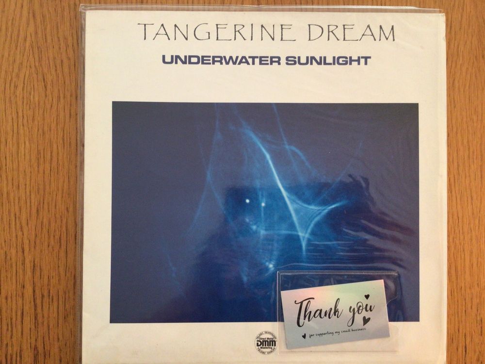 TANGERINE DREAM, Underwater Sunlight, LP 1986 Kaufen auf Ricardo
