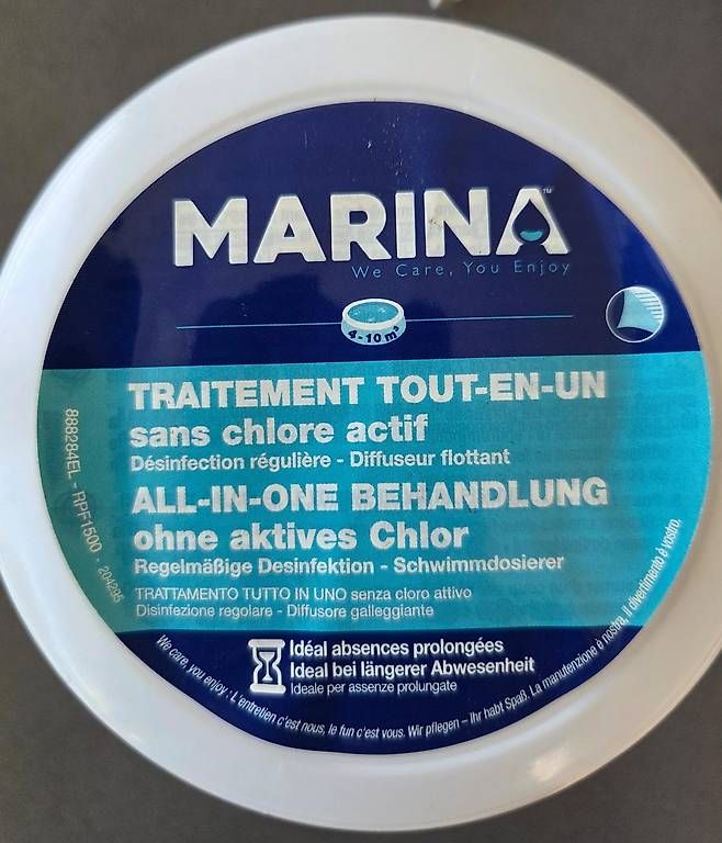 Schwimmbad: Marina All-in-One Poolbehandlung Schwimmdosierer – Neu und originalverpackt aus Andwil SG von dan_8mzl