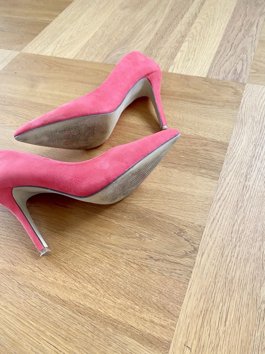Scarpe da donna: Coral Wildleder Pumps Gr. 39 Atmosphere – Usato da Zürich venduto da blancali 5