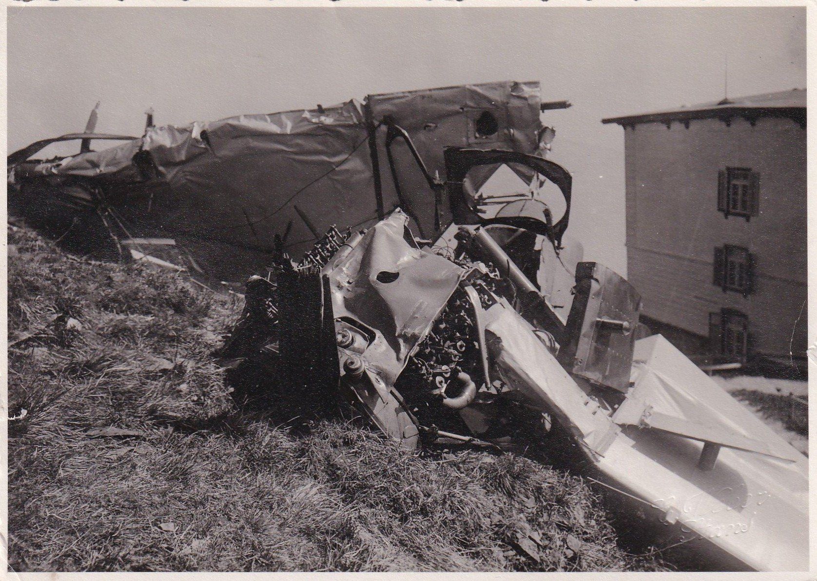 Cartoline postali: Stanserhorn Flugzeugabsturz – Usato da Olten venduto da clotaldi