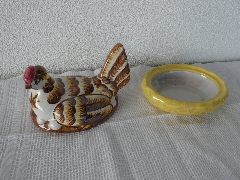 Figuren: Schale aus Keramik als Huhn – Neu (gemäss Beschreibung) aus Basel von Robyn 3