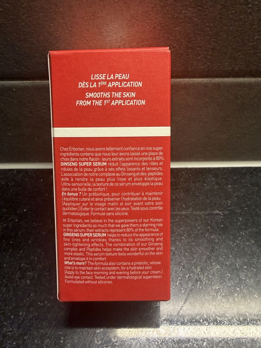 Erborian Soins du visage: Erborian Ginseng Super Serum – Neuf avec emballage d'origine à Lausanne par mar_f6fj 1