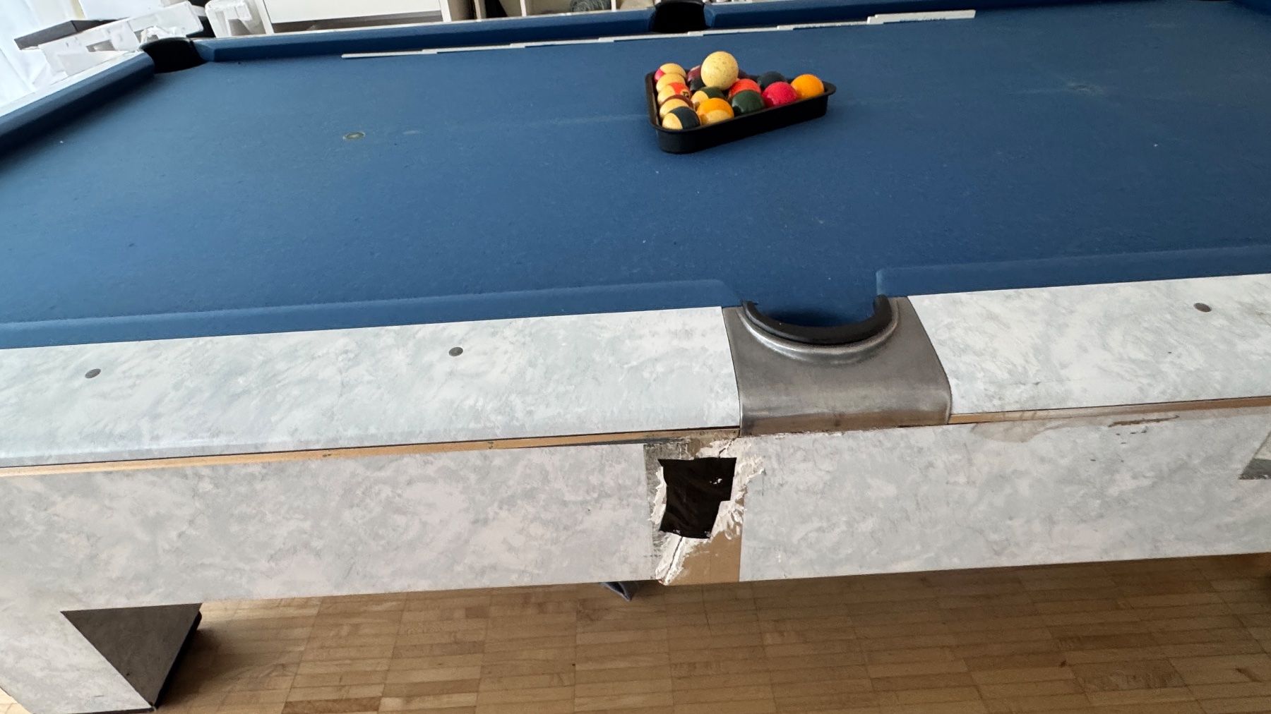 Tables de billard: Table de billard Gandy bleu avec compteurs – D'occasion à Zürich par ans_hxn2 4