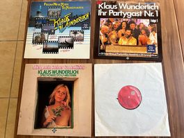4x LP SCHALLPLATTEN Klaus Wunderlich Hammond