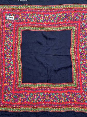Foulard Yves Saint Laurent vintage seta 