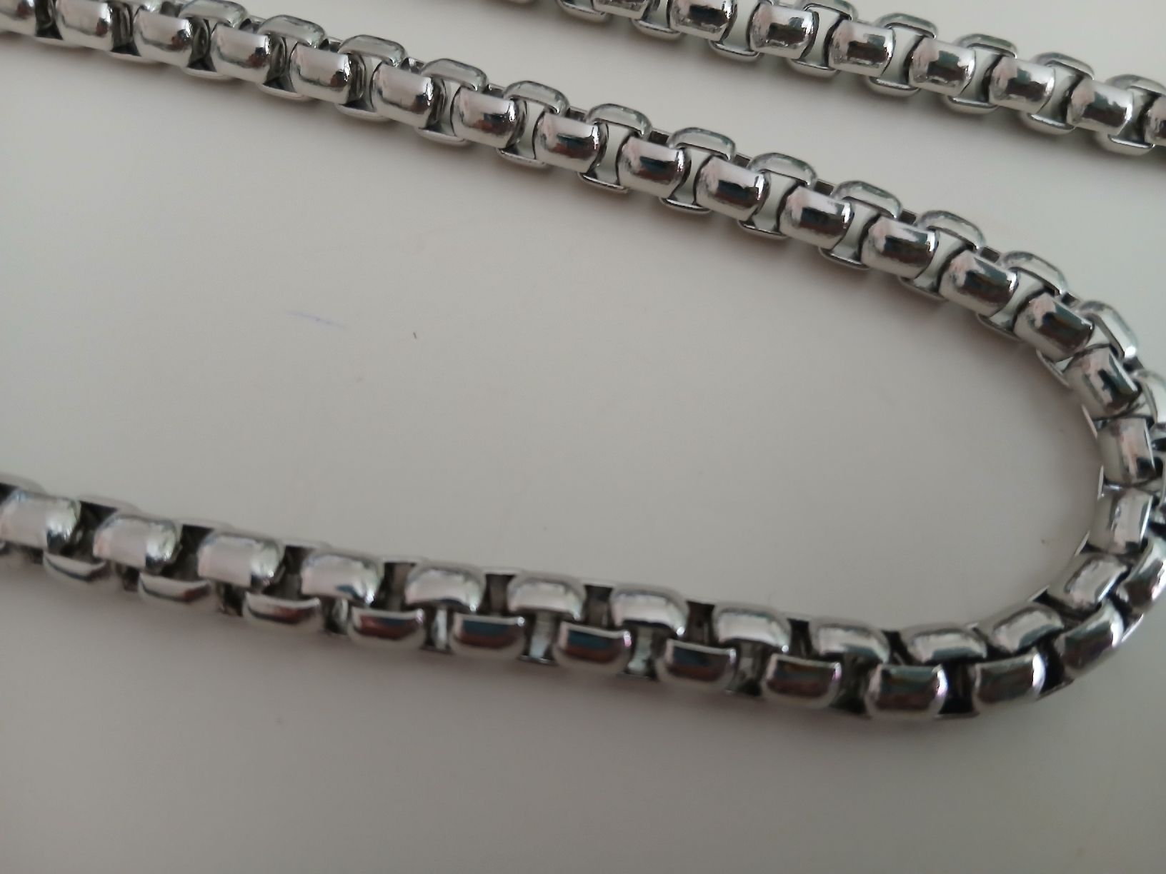 Catenine: 2 Edelstahlketten – Nuovo (secondo la descrizione) da Stansstad venduto da mikamo 2