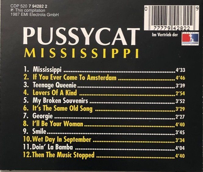 CD: Pussycat - Mississippi – Usato da Grüningen venduto da azulgris 1