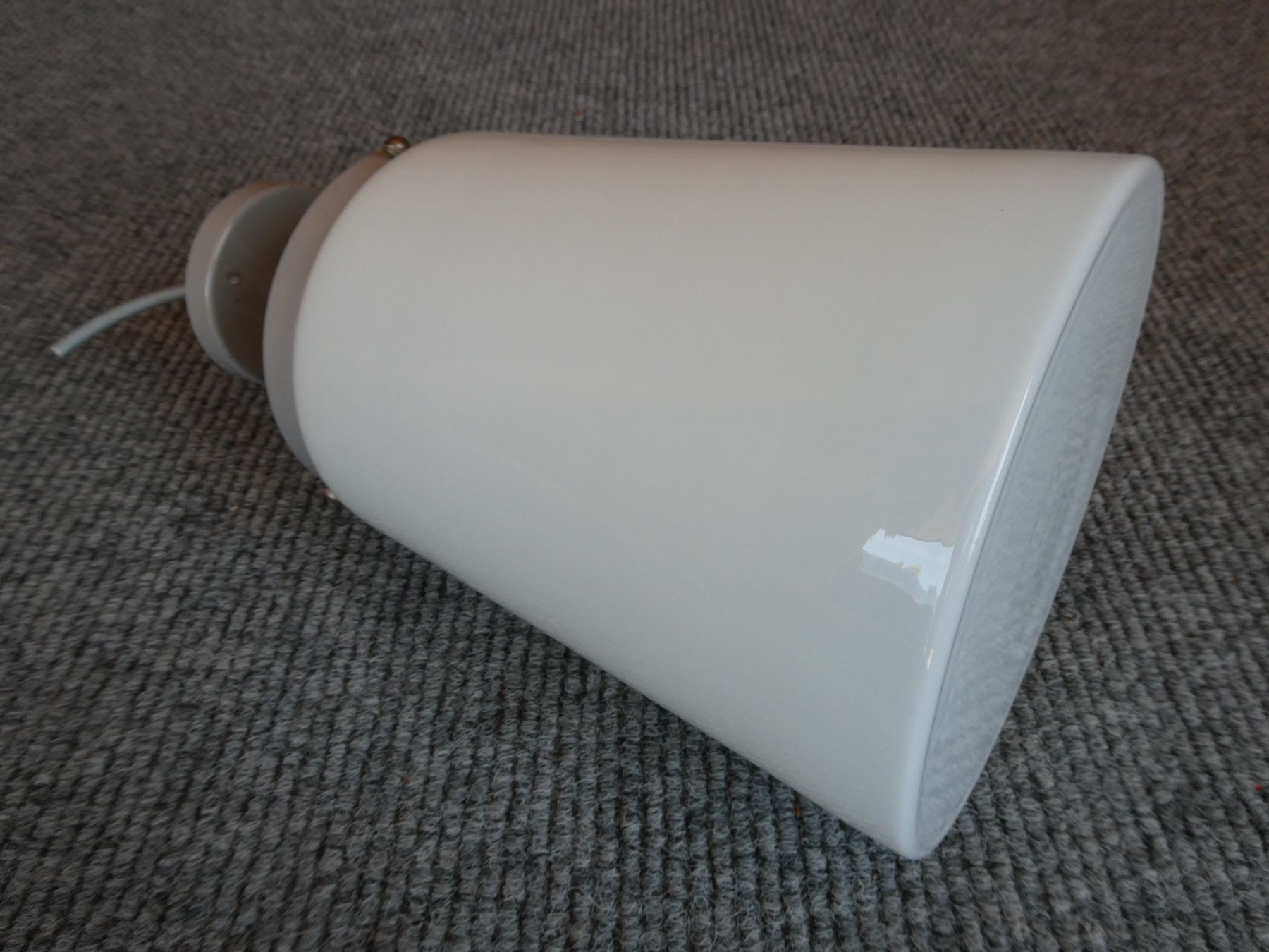 Lampade: 50er Jahre Industrielampe Deckenlampe – Usato da Lüchingen venduto da Eeizo 2