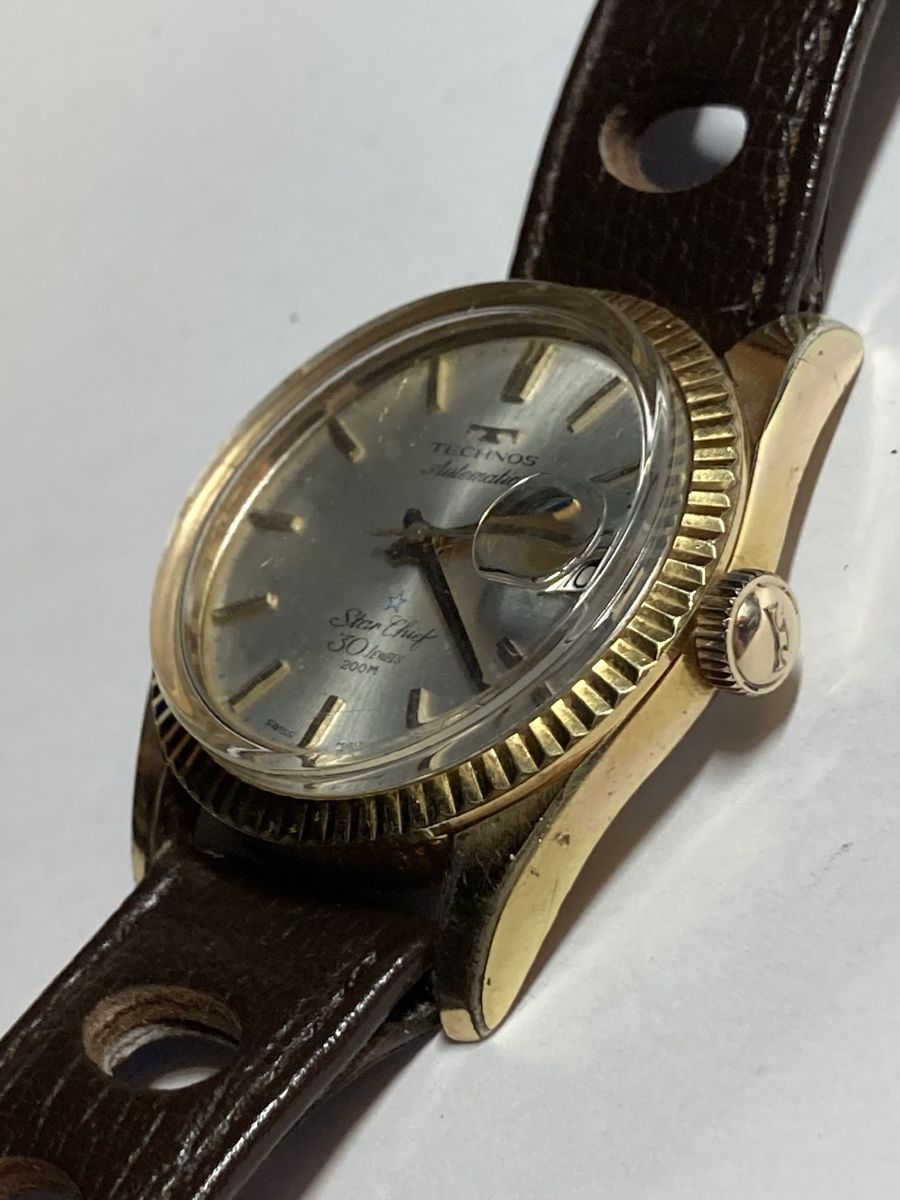Technos Orologi: Technos Vintage Uhr der 70 er, Automatic 36 mm – Usato da Glattbrugg venduto da vintagemania 9