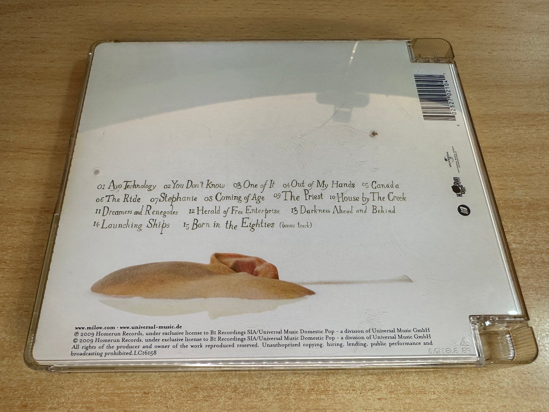 CD: G5 Milow – Milow – Usato da Rikon im Tösstal venduto da Alpenmutz 1