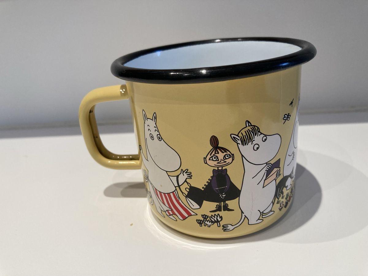 Tazze: Moomin mug enamel – Usato da Winterthur venduto da niemim 1