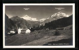 Bérisal, Simplon, Ortsansicht mit Blick