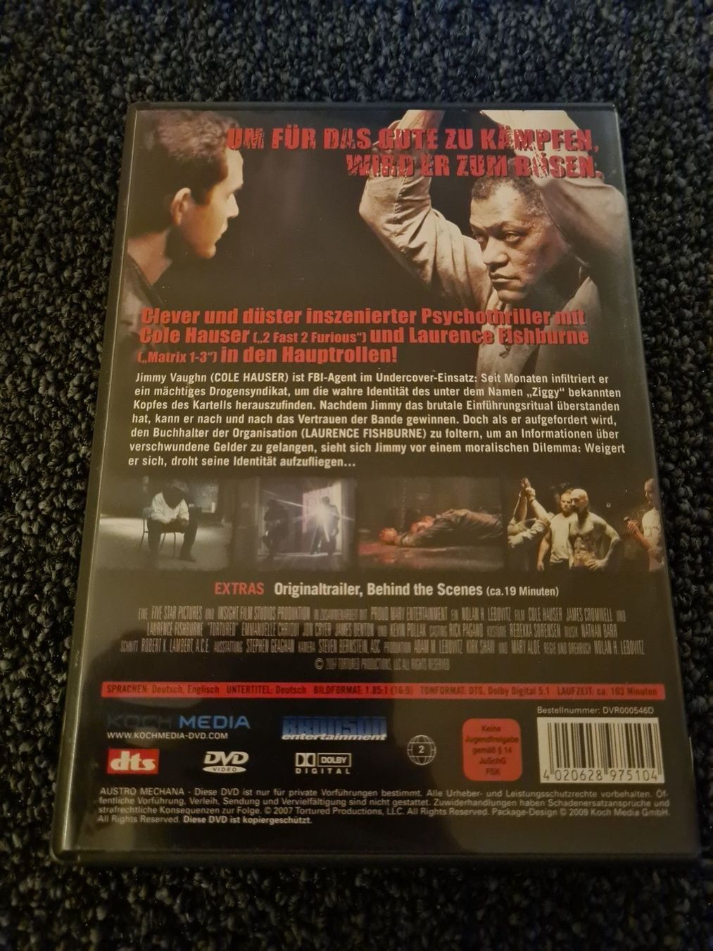 Tutti i DVDs: TORTURED (7552) – Usato da Ruswil venduto da jan_bxl5 1