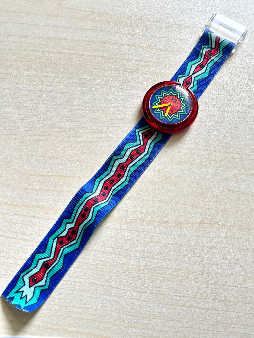 Swatch Orologi: Vintage Swatch Pop Uhr, auffälliges Design – Usato da Grenchen venduto da chththl 1