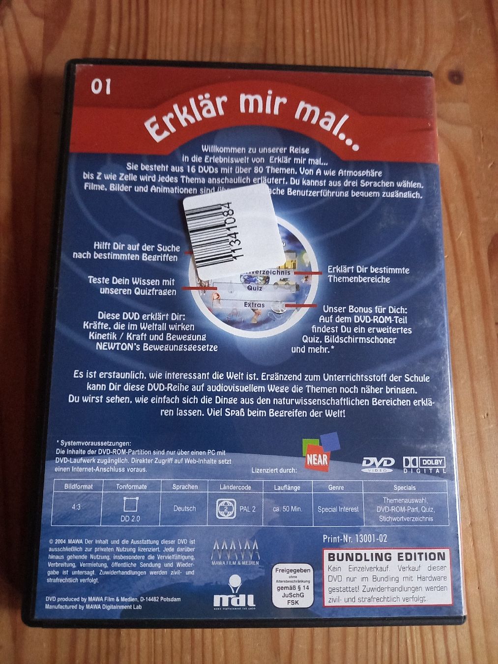 Tutti i DVDs: Erklär mir mal das Universum DVD – Usato da Langenthal venduto da noa_9wcy 1