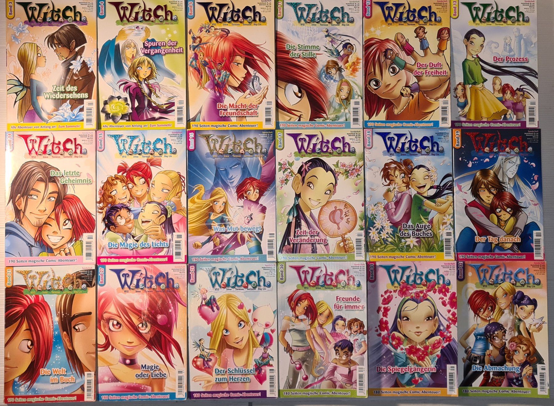 Fumetti: W.I.T.C H. 22x Comic Abenteuer! – Usato da Münchenstein venduto da vitalfit