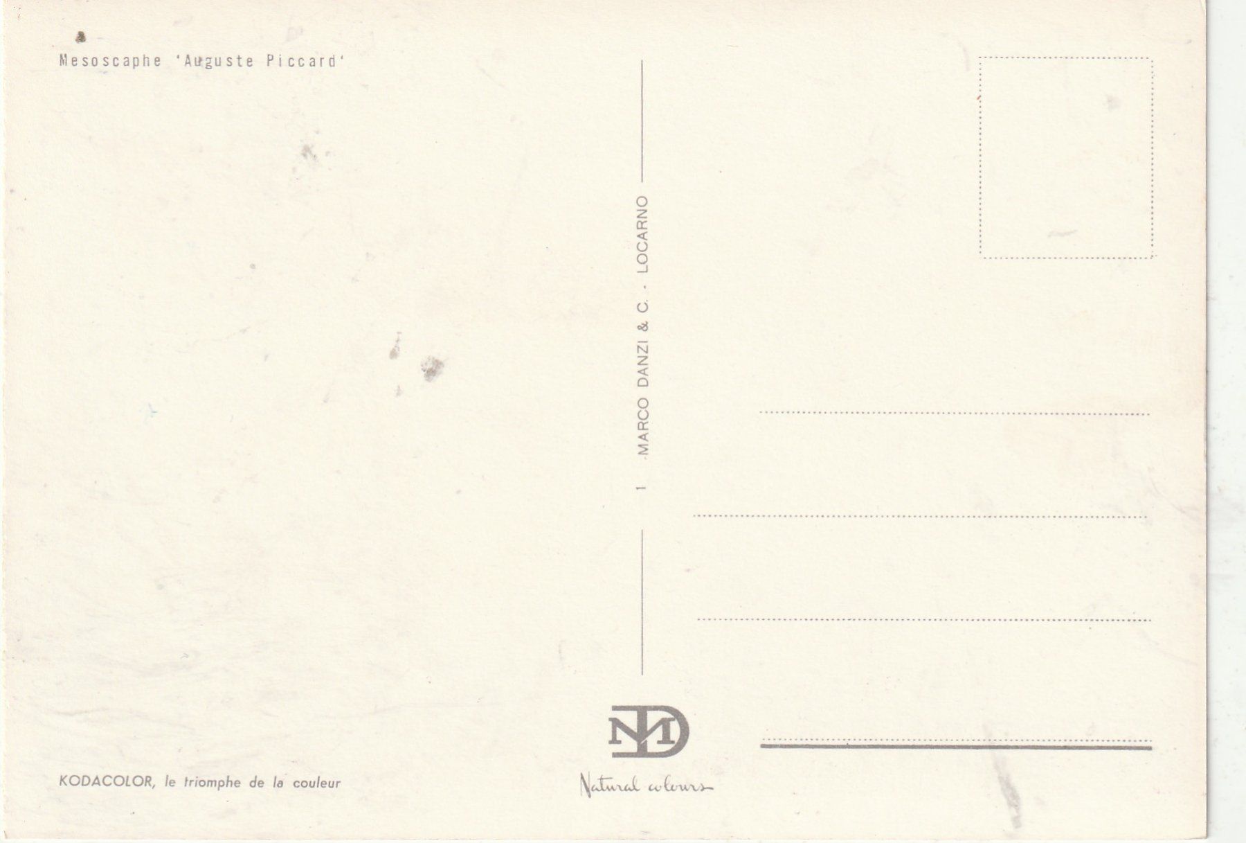 Cartes postales: August Piiccard Flug – D'occasion à Lumbrein par made02 1
