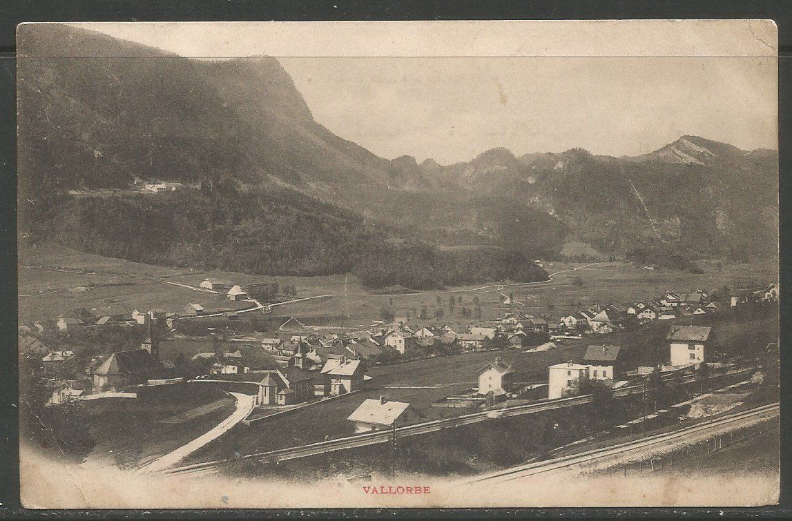 Cartes postales: Carte P ( Vallorbe ) – D'occasion à La Russille par Nono4