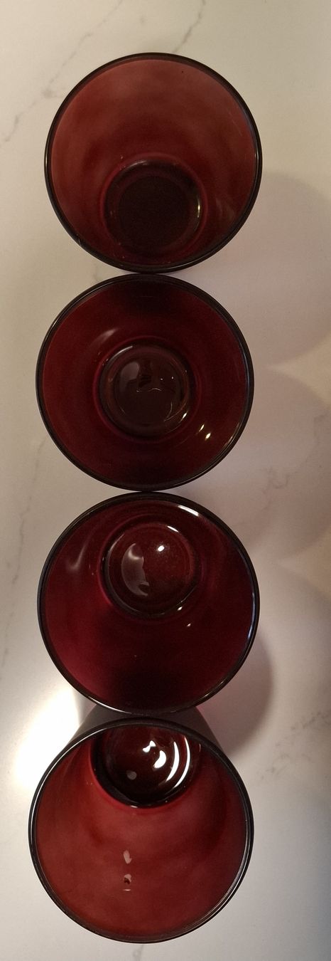 Tutte le decorazioni: 4,Teelichter, Bordeaux Gläser – Usato da Pagig venduto da Spring14 1