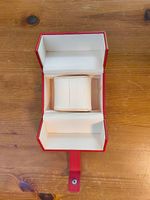 Omega Leder Reisebox / Travelcase / Service case etui