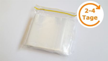 100 Druckverschlussbeutel, 170x120 mm