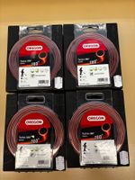 4 xOregon Trimmer-Faden Techni 280°, 2.7 mm x 15 m