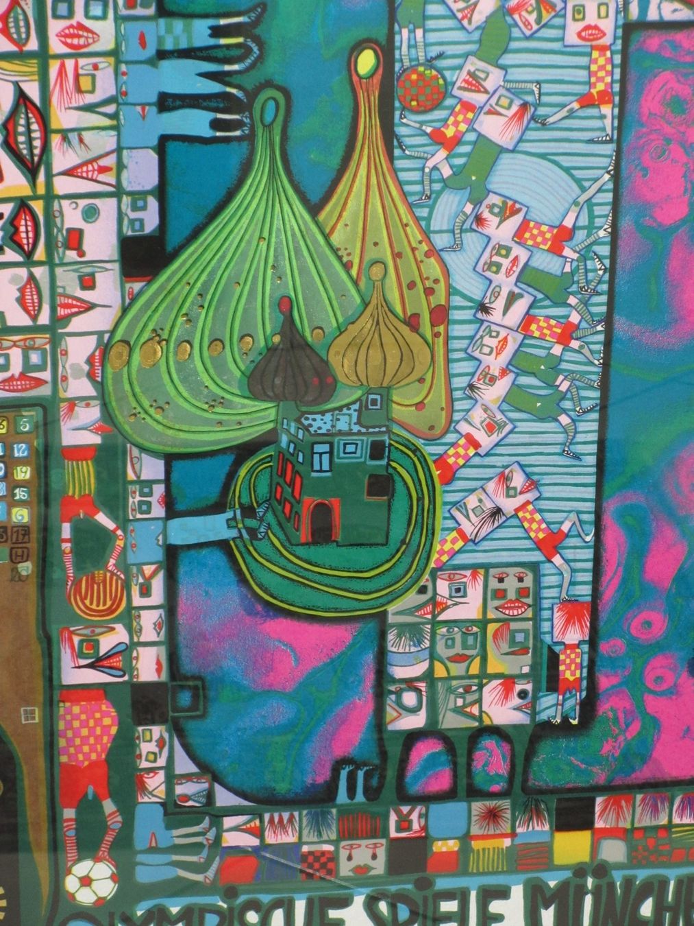 Poster & Bilder: Hundertwasser  Graphik "OLYMPIA MÜNCHEN 1972" HWG 54 – Neu (gemäss Beschreibung) aus Weinfelden von Kunst2010 7