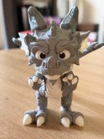 3D Druck Drache grau ca 10cm