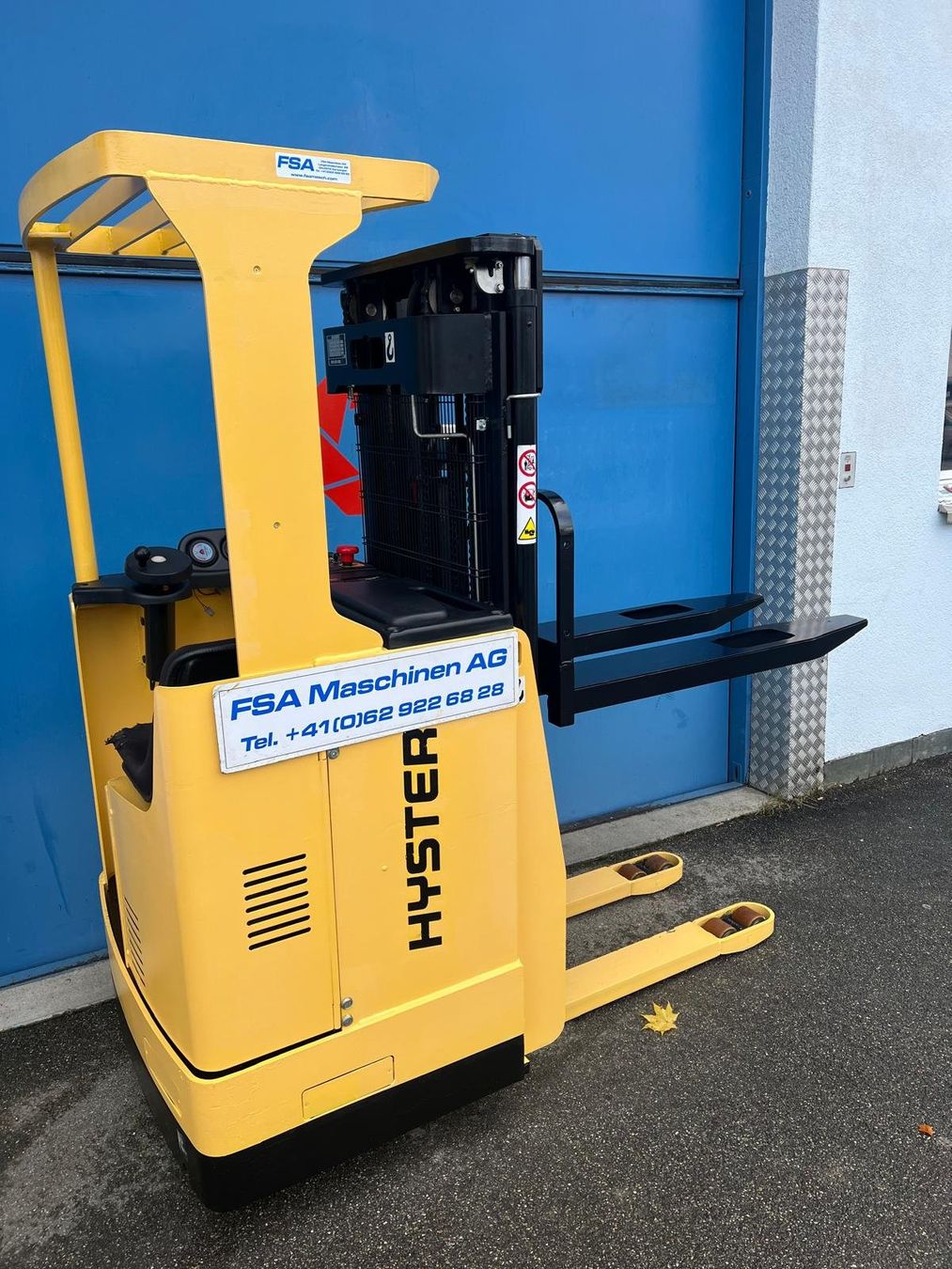 Carrelli elevatori e a forche: HYSTER Elektro-Quersitz-Gabelstapler 1.5 ton, 4.3 m – Usato da Aarwangen venduto da fsa-maschinen 2