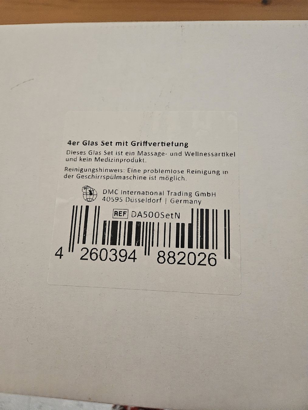 Dispositivi per massaggi: Schröpfglas Set mit Griffvertiefung 4 -teilig – Nuovo (secondo la descrizione) da Saland venduto da Rose0109 3